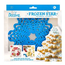 Picture of FROZEN STAR TREE COOKIE CUTTERS SET OF 8